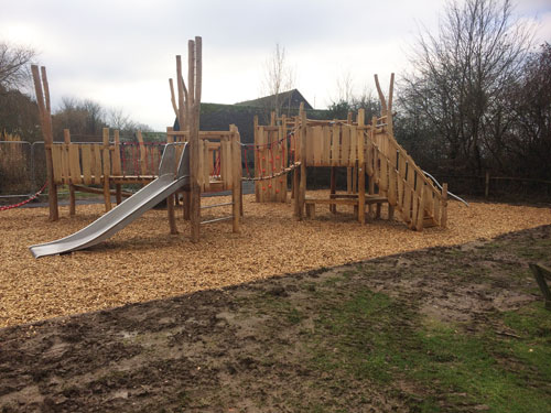 Hardwood Timber Play Equipment RSPB Pulborough Robinia Equipment