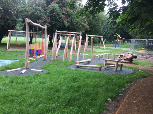 Hardwood Timber Play Equipment South Heighton Robinia Equipment