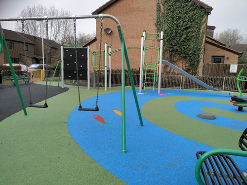 Wet Pour Tweeddale Uxbridge Play Area Safety Surfacing